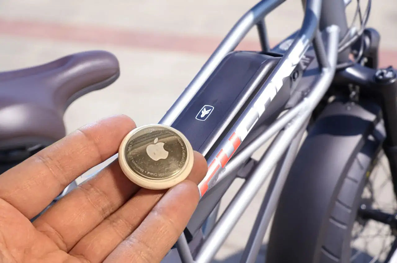 How To Use Apple AirTags Prevent Ebike Theft Banner