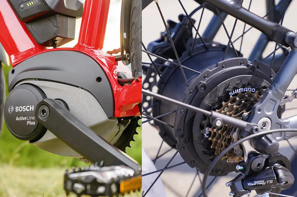 Mid Drive vs Hub Motor eBikes