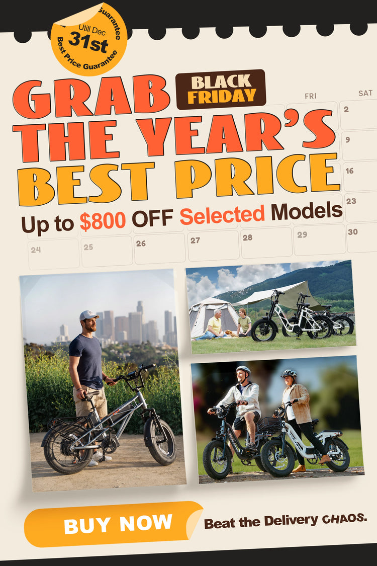 Black friday electric bike 2021 sale